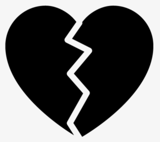 Broken Heart Clipart Picsart - Lil Peep Broken Heart Tattoo, HD Png Download, Transparent PNG
