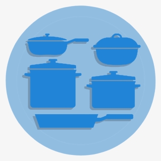 Icono De Pc, Cocinar, Los Alimentos, Cocina, Símbolo - Blue Cooking Icon Hd, HD Png Download, Transparent PNG