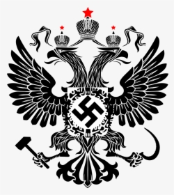 Neo-soviet Russian Eagle - Russian Eagle Hammer And Sickle, HD Png Download, Transparent PNG