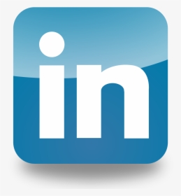 Linkedin Blue Style Logo Png - Linkedin Logo Transparent, Png Download, Transparent PNG