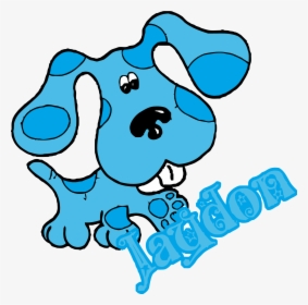 Blues Clues Clip Art Jaydon Clipart Png Png Blues Clues - Blues Clues Cartoon Dog, Transparent Png, Transparent PNG