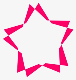 Transparent Pink Star Clipart, HD Png Download, Transparent PNG