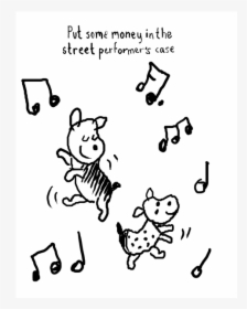 Street Performer - Cartoon, HD Png Download, Transparent PNG