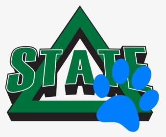 There Is One Of Blue%e2%80%99s Pawprints On The Delta - Delta State University, HD Png Download, Transparent PNG