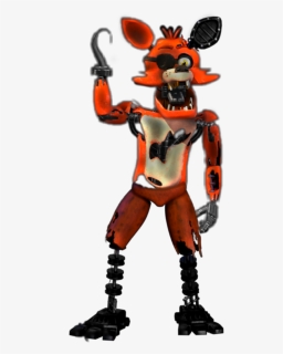 Five Nights At Freddy& - Withered Foxy Fnaf Vr, HD Png Download ...