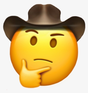 Cowboy Emoji Png, Transparent Png , Transparent Png Image - PNGitem