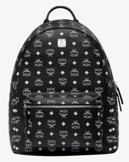 Mcm Backpack Black And Red, HD Png 