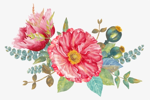 Flower Floral Design - Ten Flowers Cartoon Png, Transparent Png ...