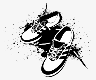Transparent Sneakers Clipart - Vector Sepatu Png, Png Download, Transparent PNG