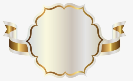 White Label Png - Logo Golden Ribbon Png, Transparent Png, Transparent PNG