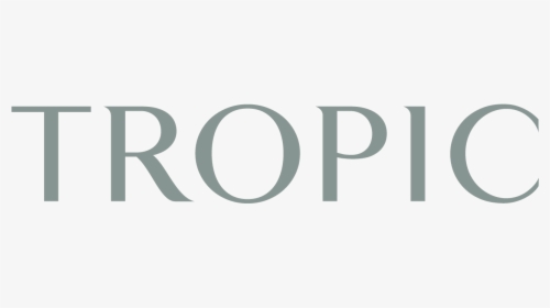 Tropic Logo Grey Primary - Ivory, HD Png Download, Transparent PNG