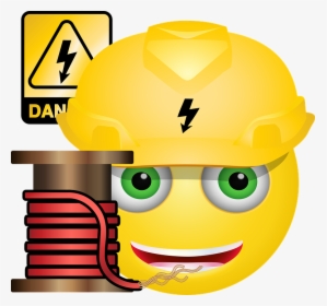 Gráfica, Electricista, Electricidad, Profesión - Emoji For Electricity Work, HD Png Download, Transparent PNG