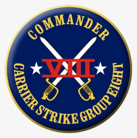 Seal Of Carrier Strike Group 8 - Six Sigma Greenbelt Trainee, HD Png Download, Transparent PNG
