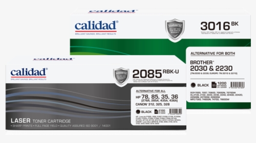 Calidad Laser Toner Cartridges Offer Savings Of Up - Label, HD Png Download, Transparent PNG