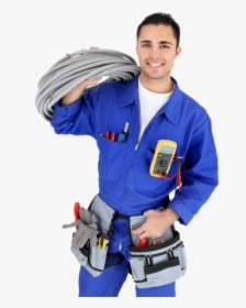 Electrical Engineer Uniform With Man, HD Png Download, Transparent PNG