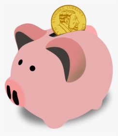 Piggy Bank Png - Clipart Of Piggy Bank, Transparent Png, Transparent PNG