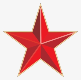 Red Shooting Star Clip Transparent Download - Transparent Background Orange Star, HD Png Download, Transparent PNG