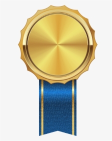 Gold Medal Png - Ribbon Certificate Png, Transparent Png, Transparent PNG