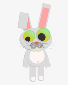 Rabbit Easter Bunny Clipart Vector - Rabbit, HD Png Download, Transparent PNG