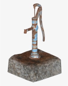 Waterpump - Bronze Sculpture, HD Png Download, Transparent PNG
