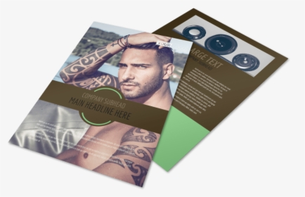 Model Photography Flyer Template Preview - Book Cover, HD Png Download, Transparent PNG