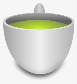 Green Tea Cup Png Image - Green Tea In A Cup Transparent, Png Download, Transparent PNG