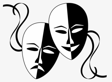 Masks Masquerade Masque Free Picture - Theatre Masks, HD Png Download, Transparent PNG