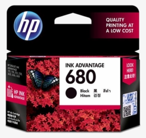 Ink - Hp 680 Color Ink Cartridge, HD Png Download, Transparent PNG