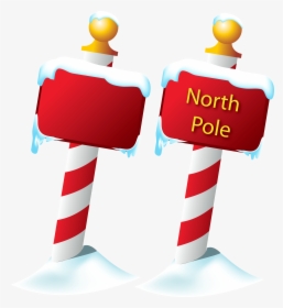 Sign Png Picture Gallery - Blank North Pole Sign, Transparent Png, Transparent PNG