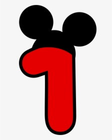 I Svcf Sfzio Png - Numero 1 Mickey Mouse Png, Transparent Png, Transparent PNG