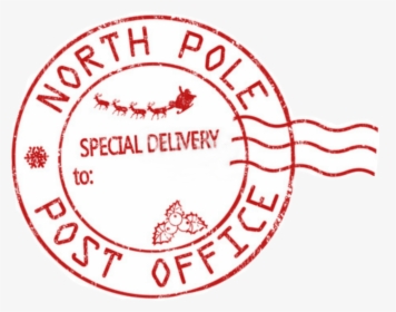 #northpole #santa #santastamp #stamp #northpolepost - Circle, HD Png Download, Transparent PNG