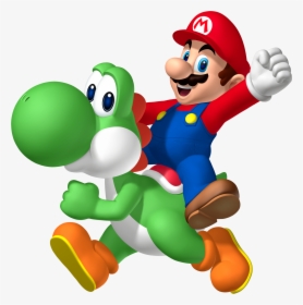 Super Mario E Yoshi, HD Png Download, Transparent PNG