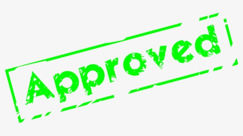 Approved Clipart Png - Approved Stamp Svg, Transparent Png, Transparent PNG