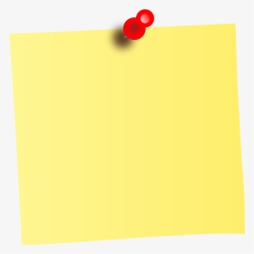 Clip Art Notepad Background - Transparent Background Sticky Note Png, Png Download, Transparent PNG