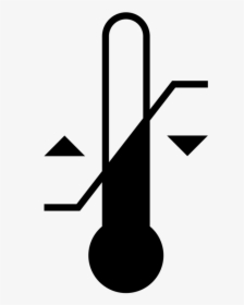 Bip, Thermometer, Thermo, Pharma, Thermostatic Control - Black & White Clip Art Images Thermometer, HD Png Download, Transparent PNG