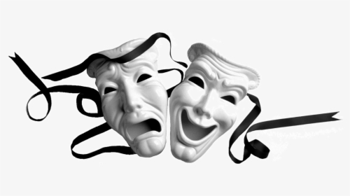 Transparent Acting Masks Clipart - Happy And Sad Mask Png, Png Download, Transparent PNG
