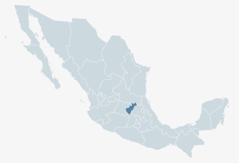 Mexico Map, Mx-mor - Simple Mexico Map Png, Transparent Png, Transparent PNG