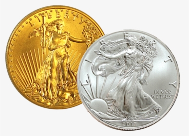 Gold And Silver Coins, HD Png Download, Transparent PNG
