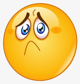 Sad Face Emoji Png - Sad Face Emoji, Transparent Png, Transparent PNG