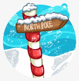 North Pole - Illustration - Illustration, HD Png Download, Transparent PNG