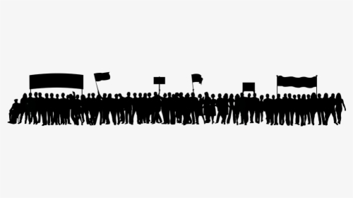 Crowd, Day, First, Manifestation, March, My, People - Protest Clipart Transparent, HD Png Download, Transparent PNG