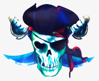 Skull, Pirates, Symbol, Skeleton, Design, Bone, Danger - Piracy, HD Png Download, Transparent PNG