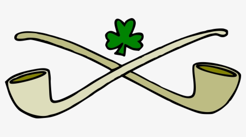 Pipes And Shamrock Clip Arts - Irish Pipe, HD Png Download, Transparent PNG