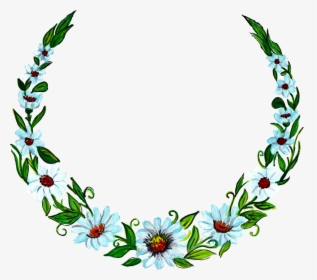Transparent Wreath Of Flowers, HD Png Download, Transparent PNG