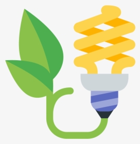 Energy Saving Bulb Icon - Energy Png Icon, Transparent Png, Transparent PNG
