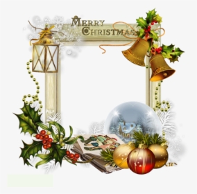 Christmas Cluster Frames , Transparent Cartoons - Christmas Wreath Clip Art, HD Png Download, Transparent PNG