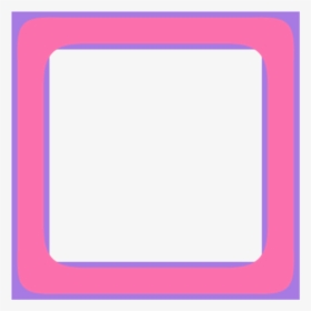 Moldura Quadrada Rosa Lilás , Png Download - Snapchat Purple Box, Transparent Png, Transparent PNG