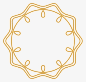 Transparent Gold Wreath Png - Circle, Png Download, Transparent PNG