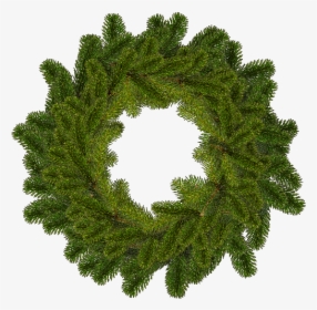 Christmas Wreath Png - Circle, Transparent Png, Transparent PNG