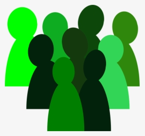 Silhouette Group People Cartoon, HD Png Download, Transparent PNG